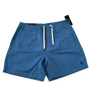 NWT Polo Ralph Lauren -Men's Cream Classic Fit-Stretch Prepster 6” Shorts- Sz M